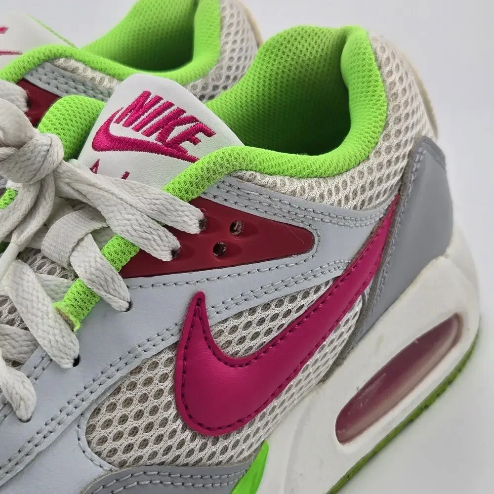 Nike Air Max Correlate Women's Size 7 511417-163 White Fireberry Lime Green